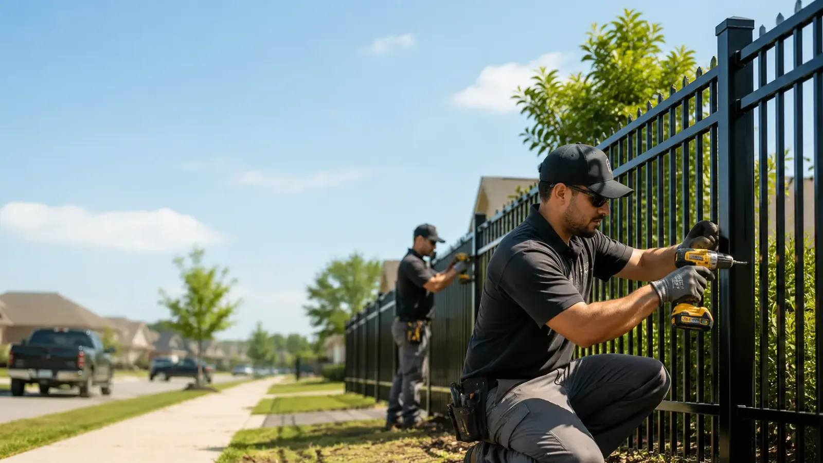 Metal Fence Installation in Allyn, WA